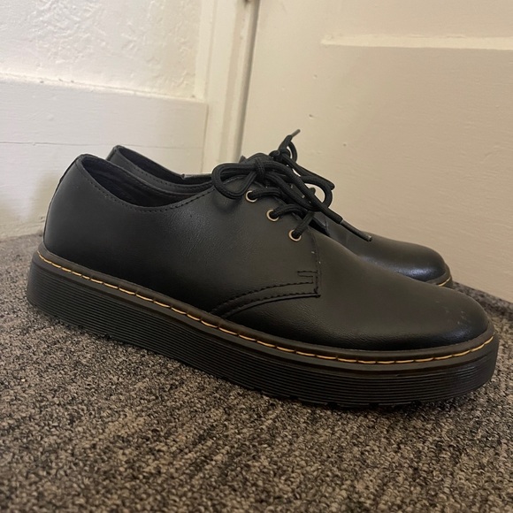Dr. “Doc” Martens Zavala Lo Black Leather Oxford Men 8 - Picture 4 of 12